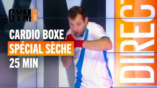 replay de CARDIO BOXE - Brûler un maximum de calories - Gym Direct