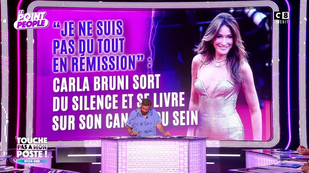 replay de Carla Bruni sort du silence et se livre sur son cancer du sein !