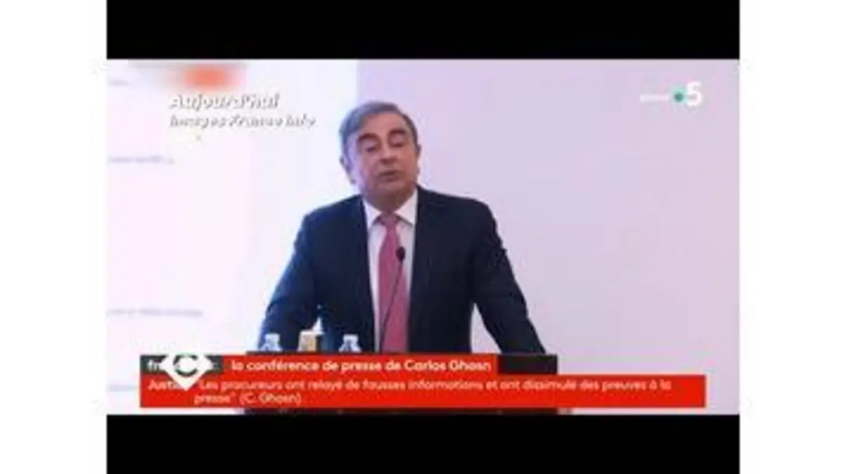 replay de Carlos Ghosn s’explique - C à Vous - 08/01/2020