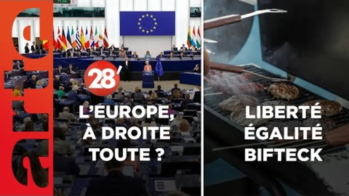 replay de Carnivorisme / L'Europe, à droite toute ? - 28 Minutes - ARTE
