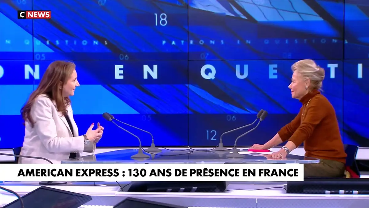replay de Caroline Gaye (American Express) : Patrons en questions (Émission du 24/02/2025)