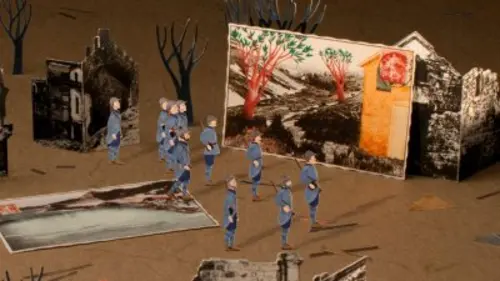 En sortant de l'école Carte postale