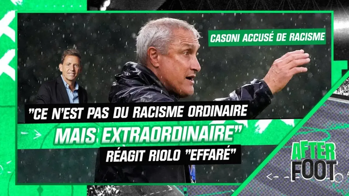 replay de Casoni accusé de racisme : "Ce n'est pas du racisme ordinaire, mais extraordinaire", réagit Riolo
