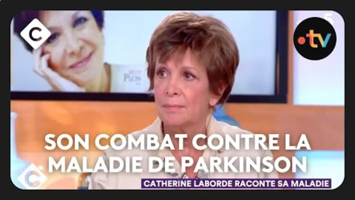 replay de Catherine Laborde parle avec émotion de sa maladie de Parkinson - C à Vous