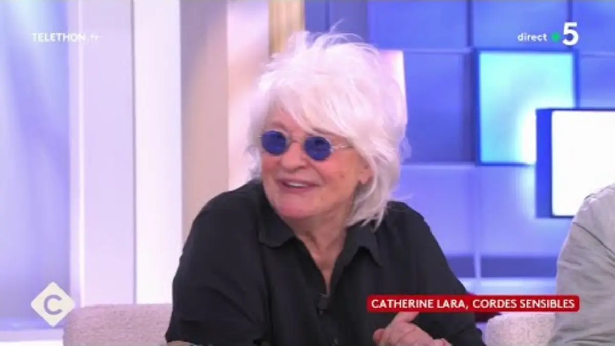 replay de Catherine Lara, son nouveau voyage musical - C à Vous - 08/12/2023