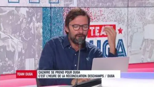 replay de Cazarre réconcilie Deschamps et Duga (à peu de choses près)