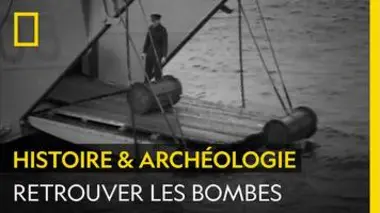 Ce navire cherche les bombes immergées de la Seconde Guerre mondiale