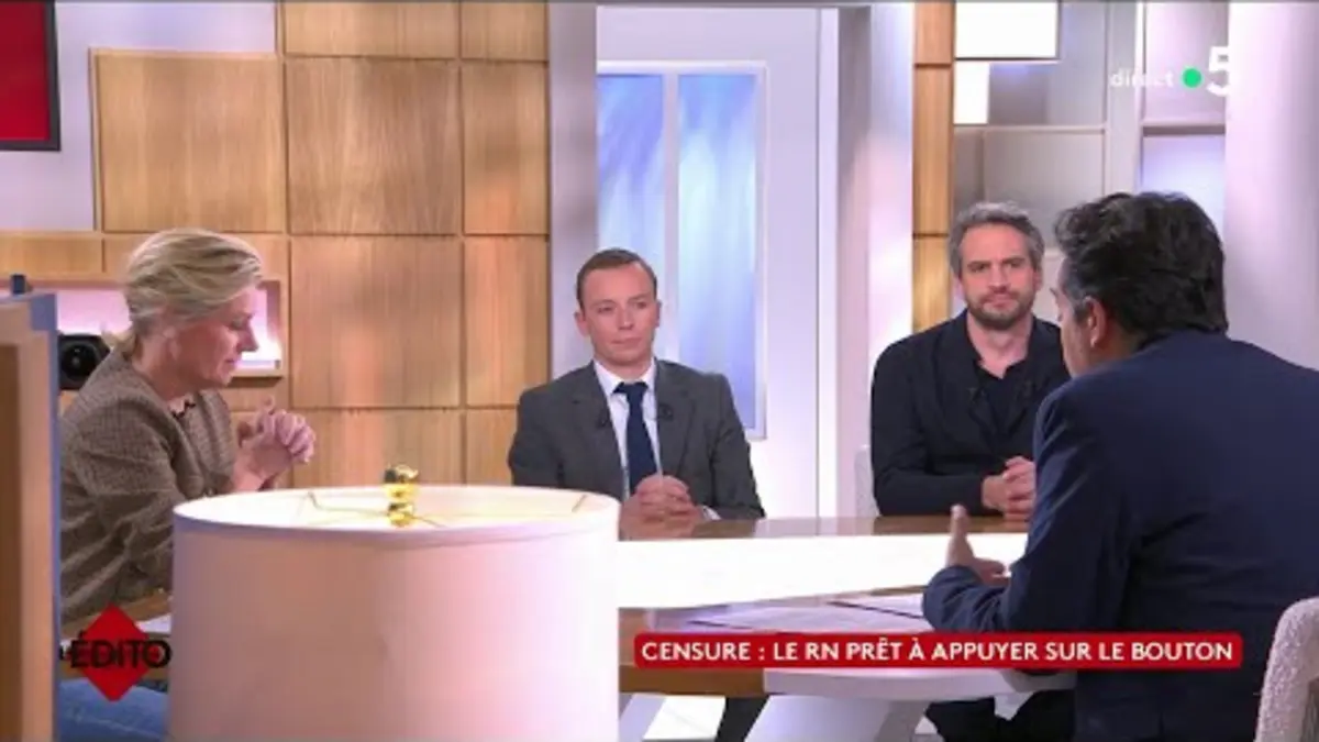 replay de Censure : le RN prêt à appuyer sur le bouton - L’édito de Patrick Cohen - C à vous