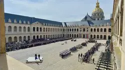 Cérémonie d'hommage national aux militaires Cédric de Pierrepont et Alain Bertoncello