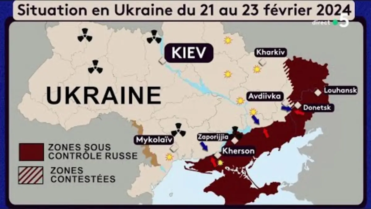 replay de César 2024, deux ans de guerre en Ukraine,... - Le 5/5 - C à Vous - 23/02/2024