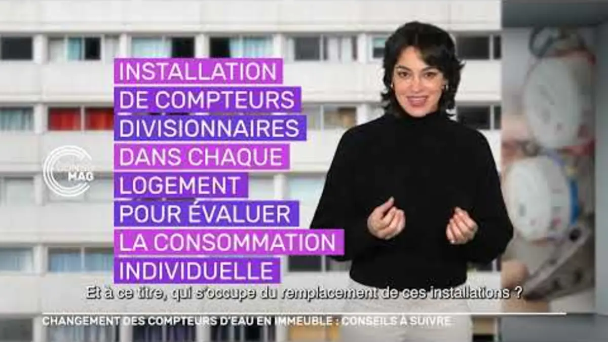 replay de CHANGEMENT DES COMPTEURS D’EAU EN IMMEUBLE : CONSEILS A SUIVRE #consomag
