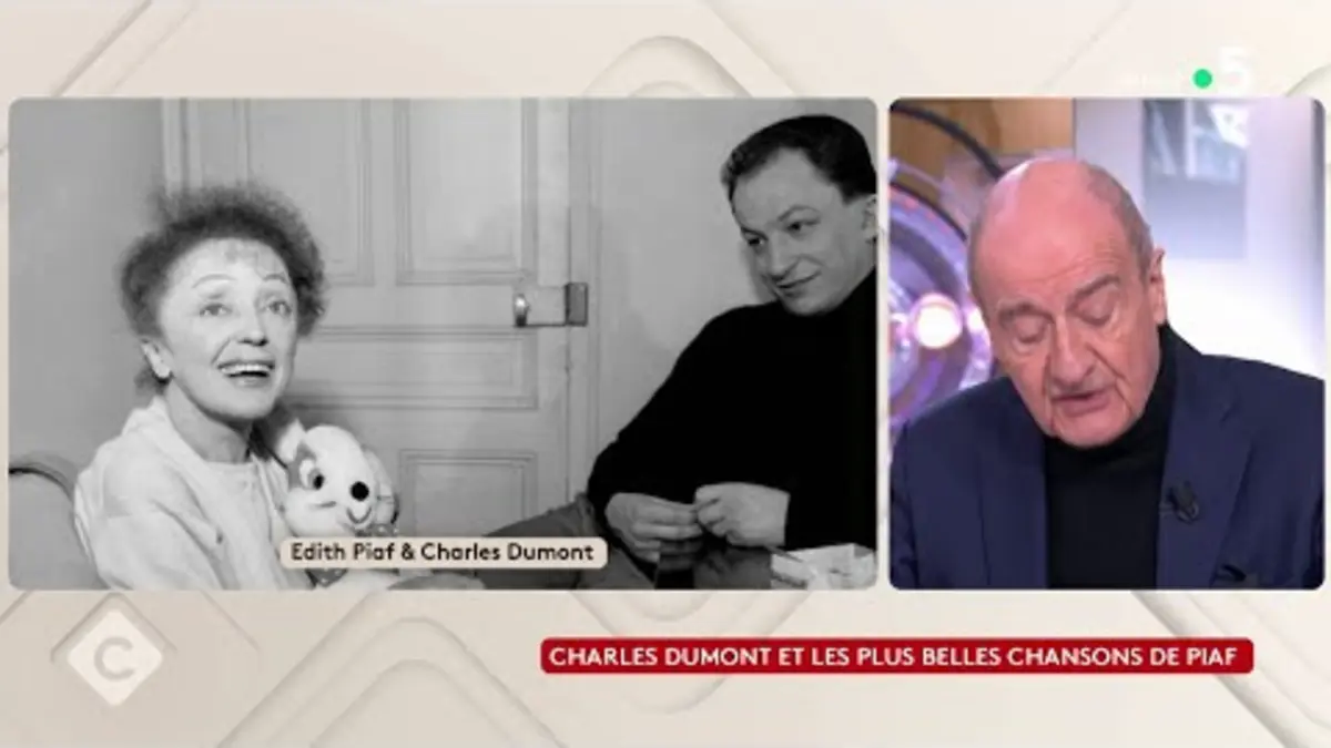 replay de Charles Dumont et les plus belles chansons de Piaf - L’Œil de Pierre Lescure - C à vous
