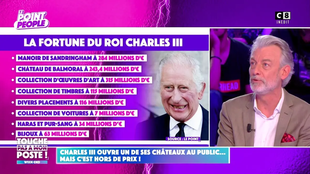 replay de Charles III ouvre un de ses châteaux au public
