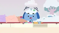 Chocotte a peur de ne pas réussir à se préparer