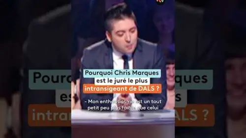 replay de Chris Marques, le plus sévère des jurés de DALS  ?