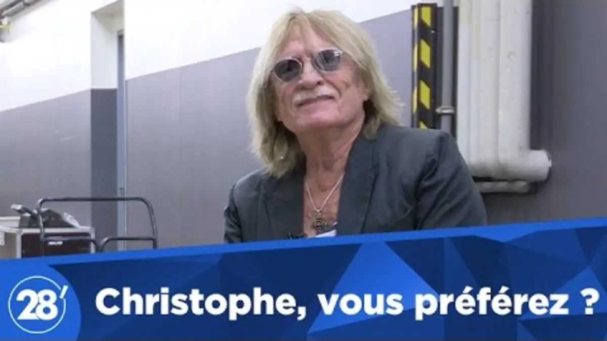 replay de Christophe, vous préférez ? - 28 minutes - ARTE