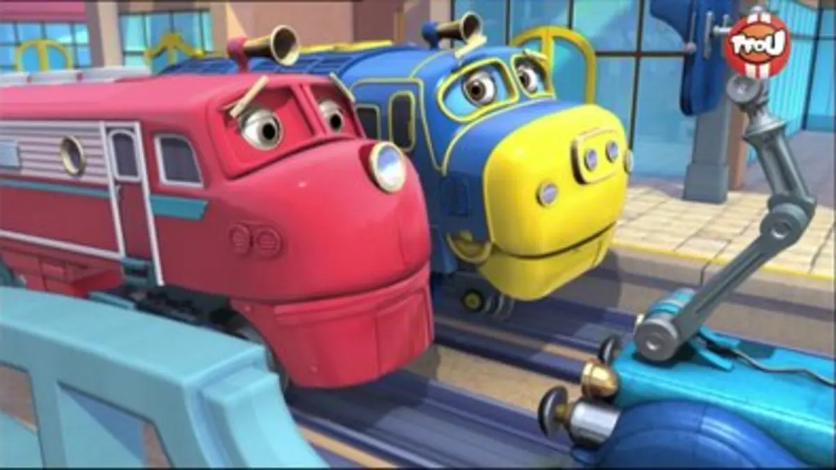 replay de Chuggington - Wilson & le dinosaure
