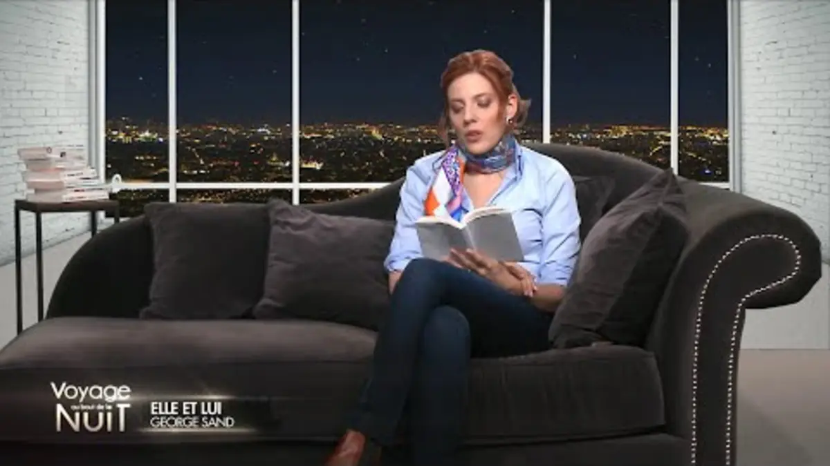 replay de Claire lit Elle et lui de George Sand (7/18)
