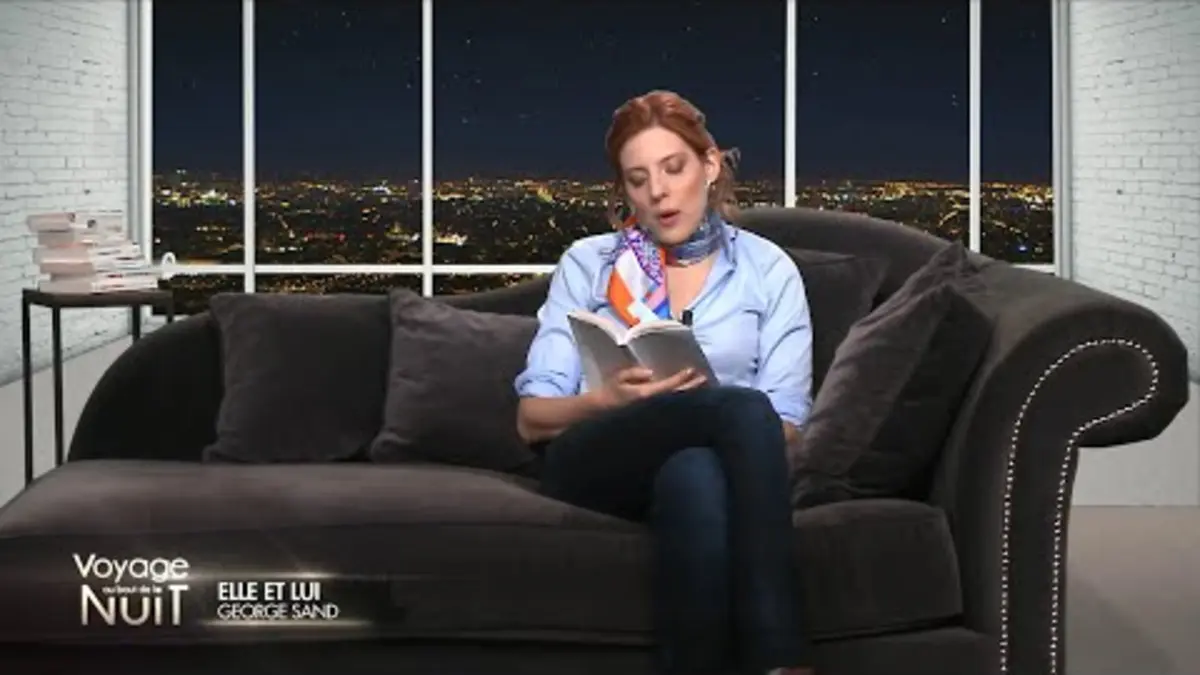 replay de Claire lit Elle et lui de George Sand (9/18)