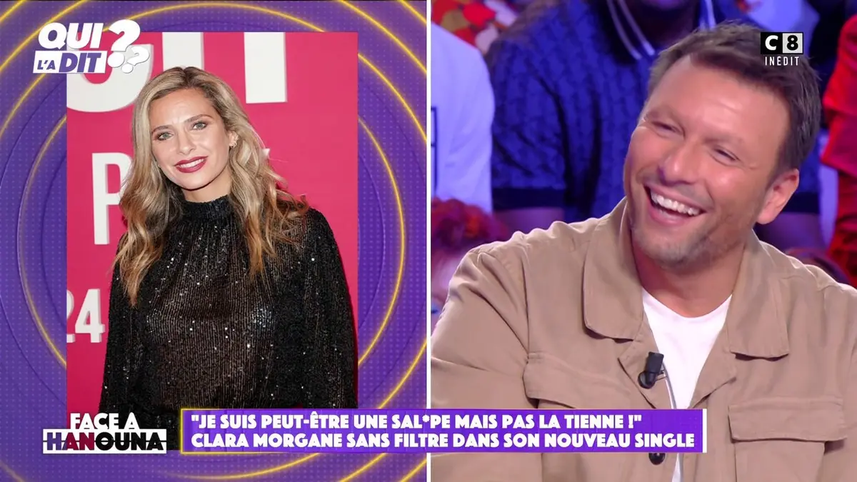 replay de Clara Morgane sans filtre dans son nouveau single