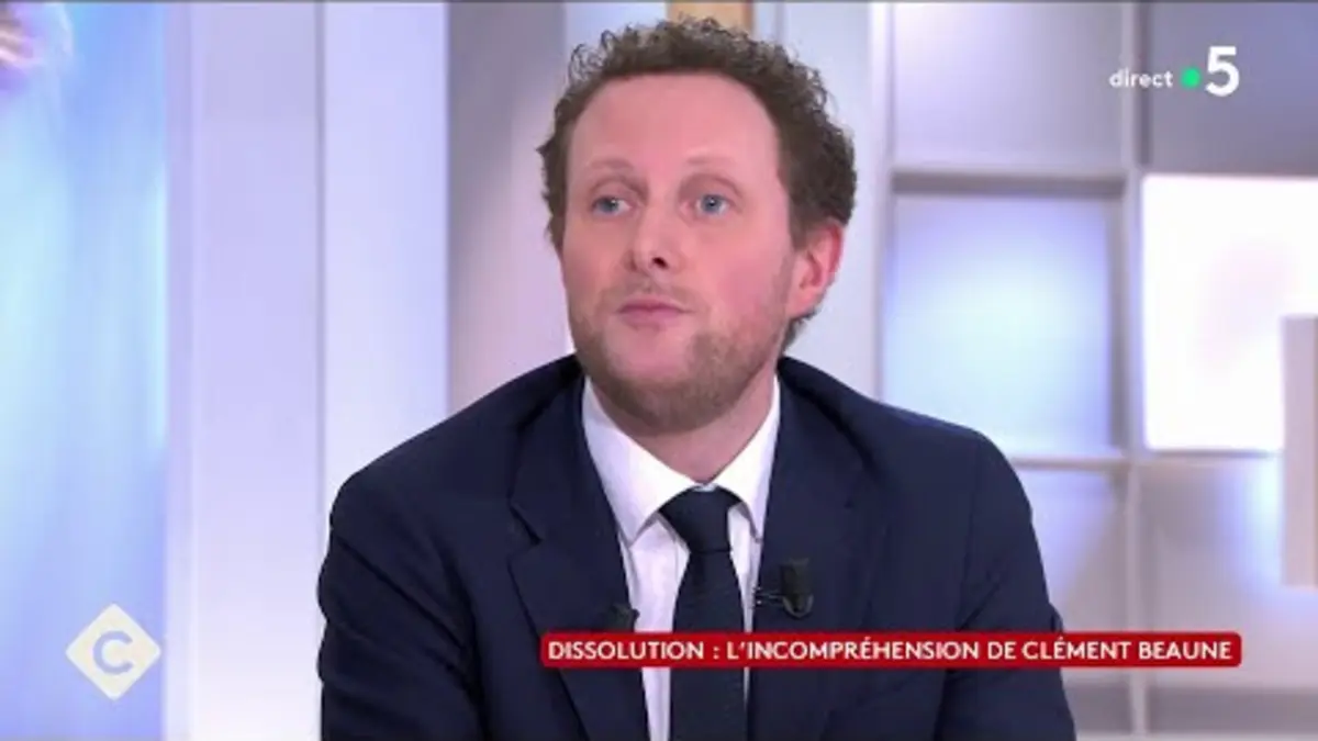 replay de Clément Beaune, la vie après la politique : loi immigration, dissolution, E. Macron - C à Vous