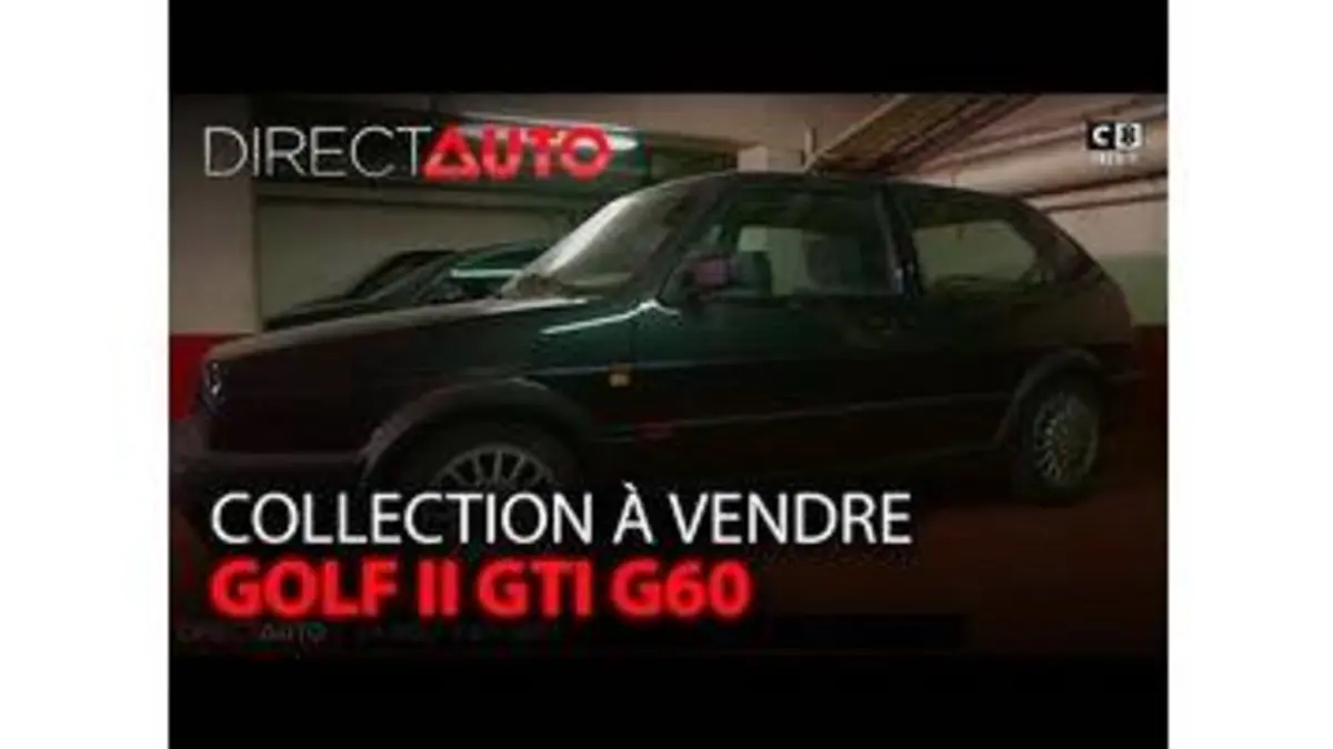 replay de Collector à vendre : La Golf II GTI G60