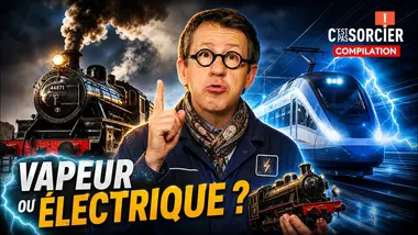 Comment fonctionne une locomotive à vapeur ou électrique ? - C'est pas sorcier