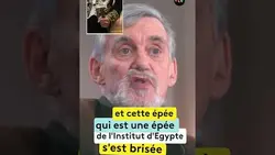 Comment François Sureau a cassé son épée de l'Académie française ?