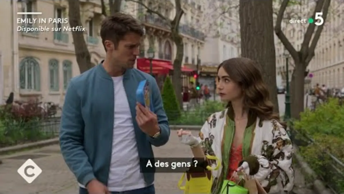 replay de Comment Netflix booste le tourisme en France - La Story - C à Vous - 02/02/2024