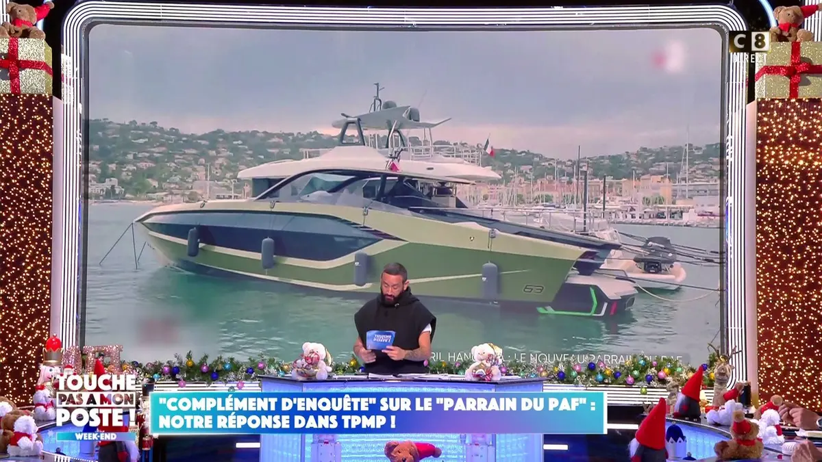 replay de "Complément d'enquête" : Cyril Hanouna lève le voile sur son yacht