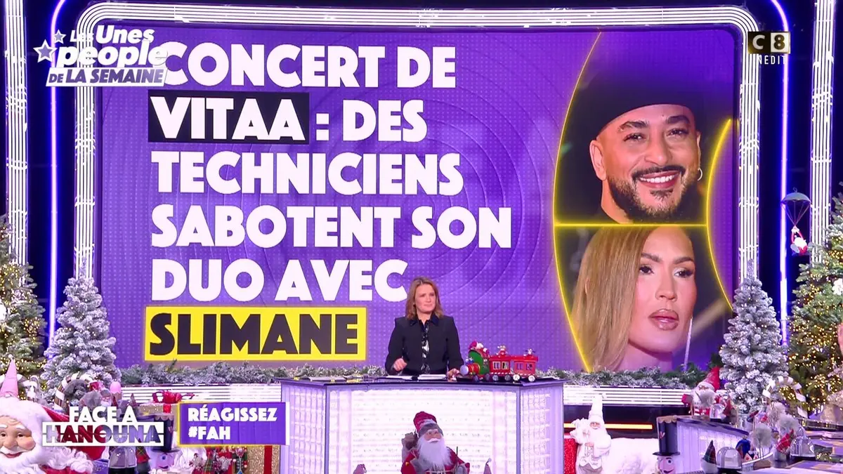 replay de Concert de Vitaa : des techniciens sabotent son duo avec Slimane