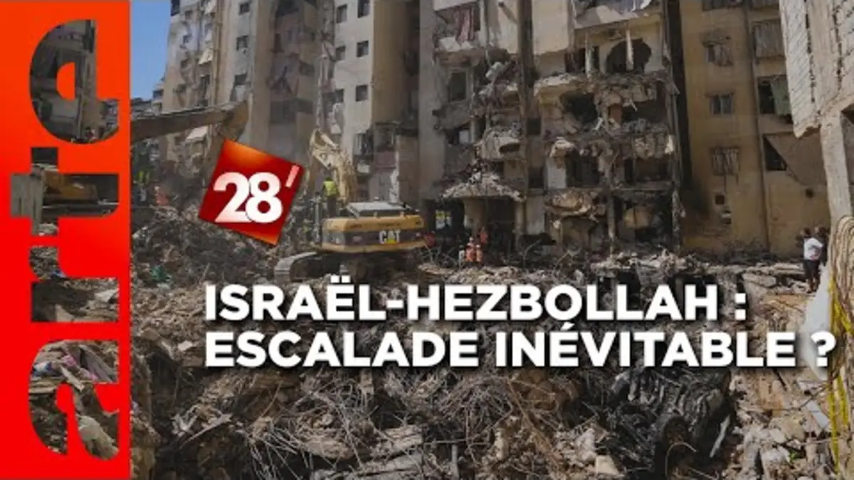 replay de Conflit Israël-Hezbollah : une escalade inévitable ? | 28 minutes | ARTE
