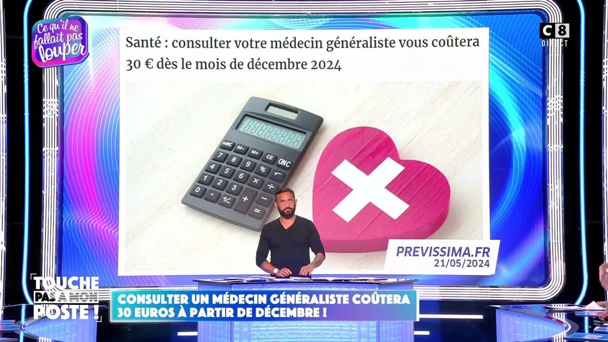 replay de Consulter un médecin généraliste coûtera 30€ à partir de décembre !