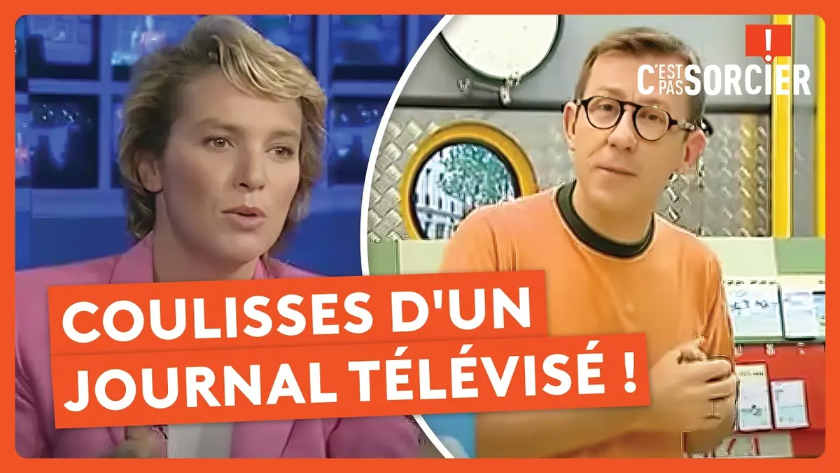 replay de Coulisses d'un journal télévisé ! - C'est pas sorcier