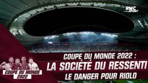 replay de Coupe du monde 2022 : "Attention à la société du ressenti'" prévient Riolo