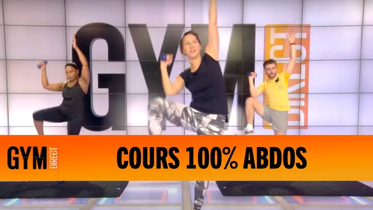 replay de COURS 100% ABDOS - GYM DIRECT