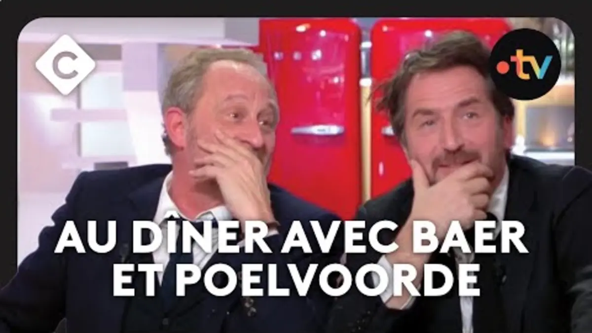 replay de Cours de comédie avec Édouard Baer et Benoît Poelvoorde ! - C à Vous 11 avril 2019