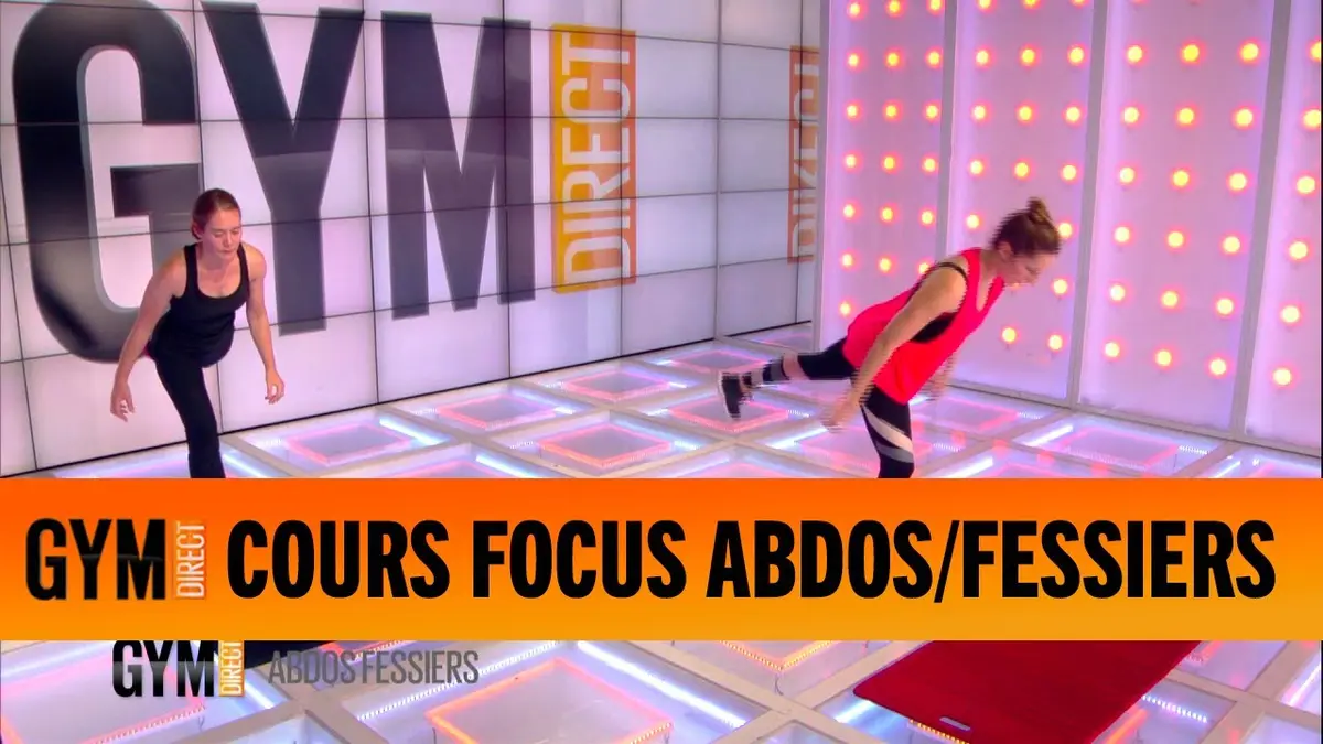 replay de Cours focus abdos/fessiers - Gym Direct