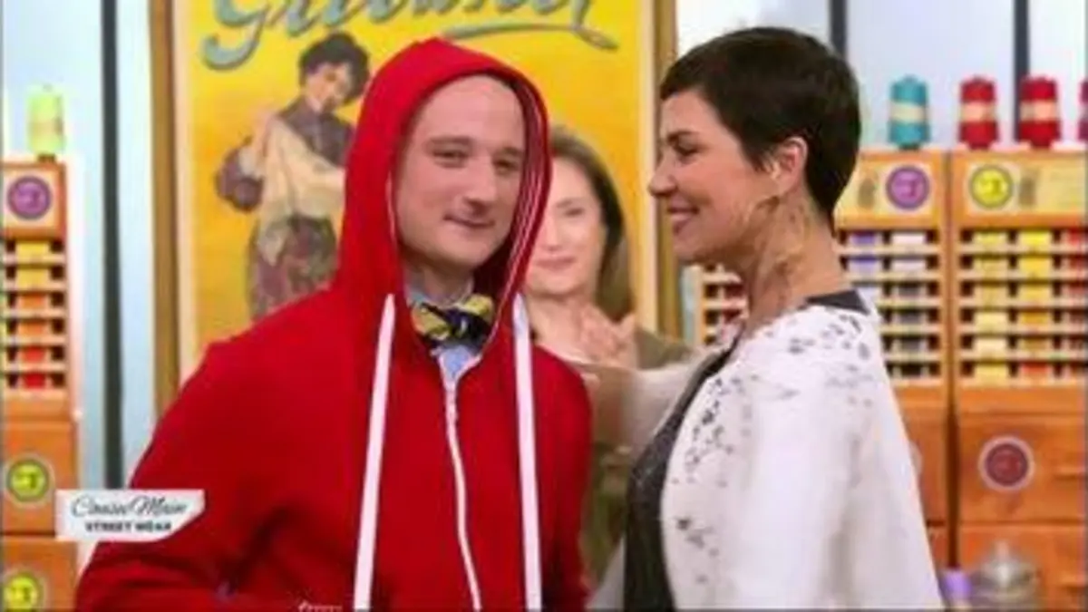 replay de Cousu main : Julien Scavini défile en sweat-shirt !