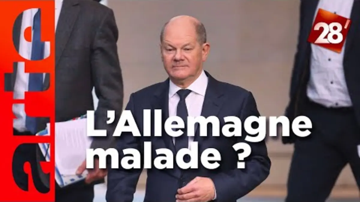 replay de Crise politique, alerte économique : l’Allemagne, l’autre malade de l’Europe ? | 28 minutes | ARTE