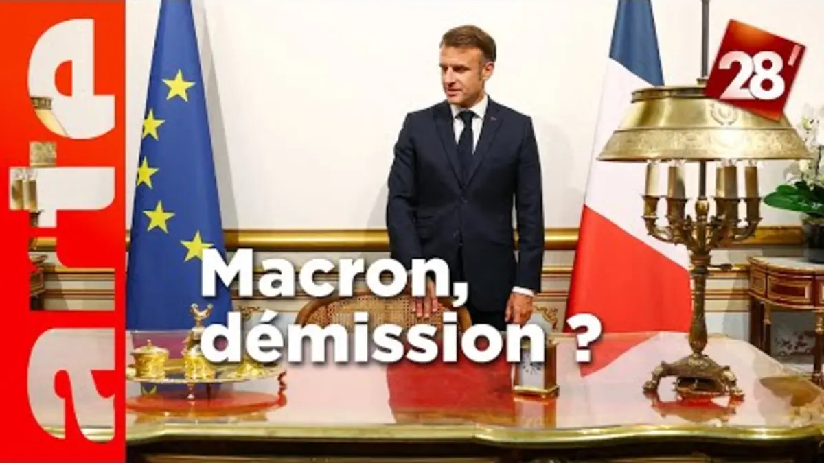 replay de Crise politique : l’élection présidentielle, la seule issue ? | 28 minutes | ARTE