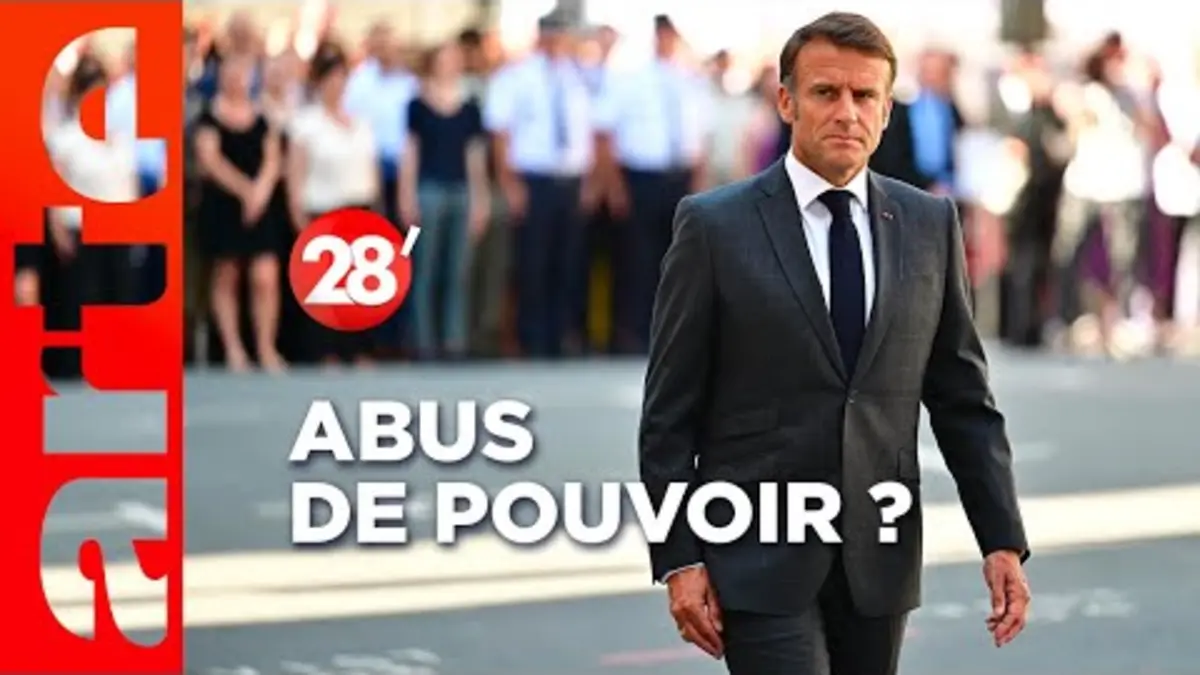 replay de Crise politique : le président Macron abuse-t-il de ses pouvoirs ?| 28 minutes | ARTE