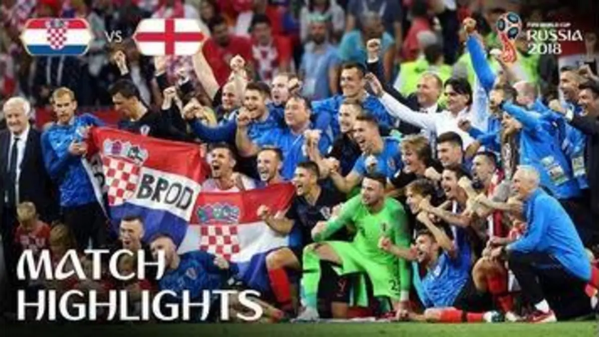 replay de Croatia v England - 2018 FIFA World Cup Russia™ - Match 62