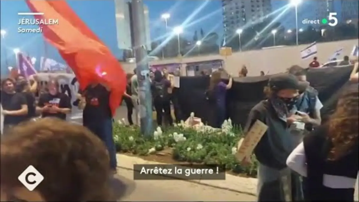replay de Crues en France, municipales en Turquie, manifestation en Israel - Le 5/5 - C à Vous - 01/04/2024