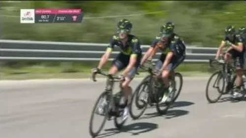 replay de Cyclisme Route - Giro 9ème étape (1ère partie)