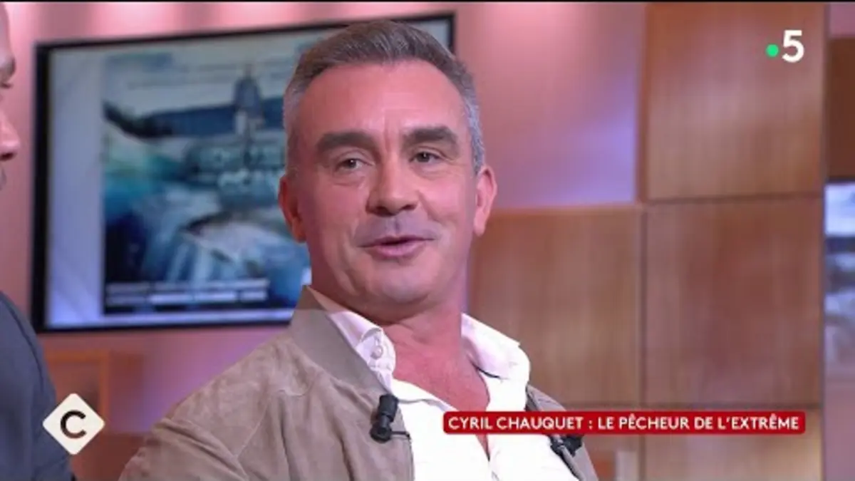 replay de Cyril Chauquet : le pêcheur de l’extrême - C à Vous - 17/10/2024