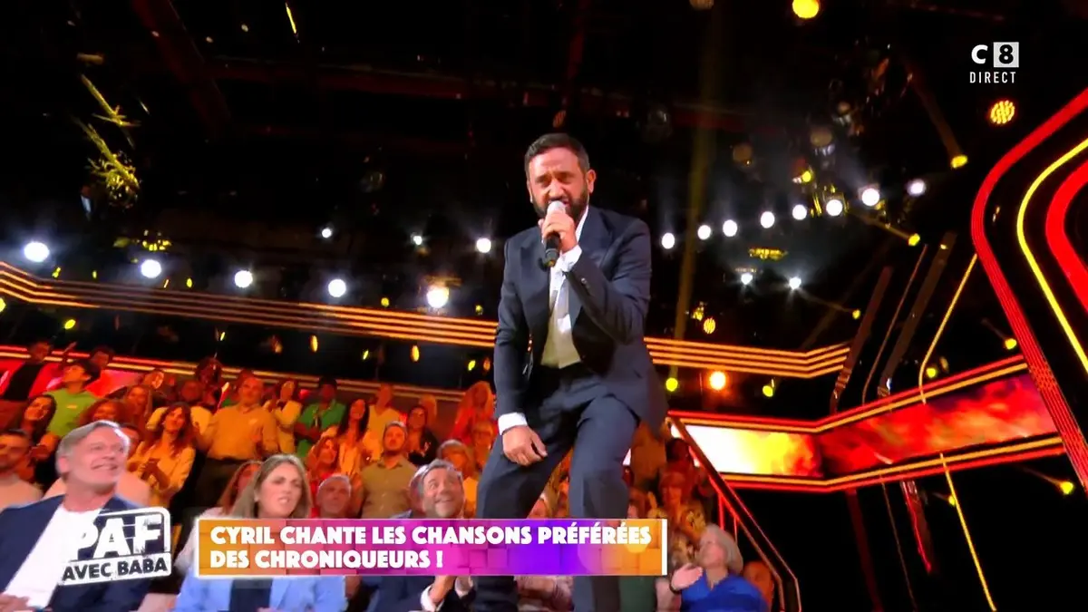 replay de Cyril Hanouna chante les chansons préférées des chroniqueurs !