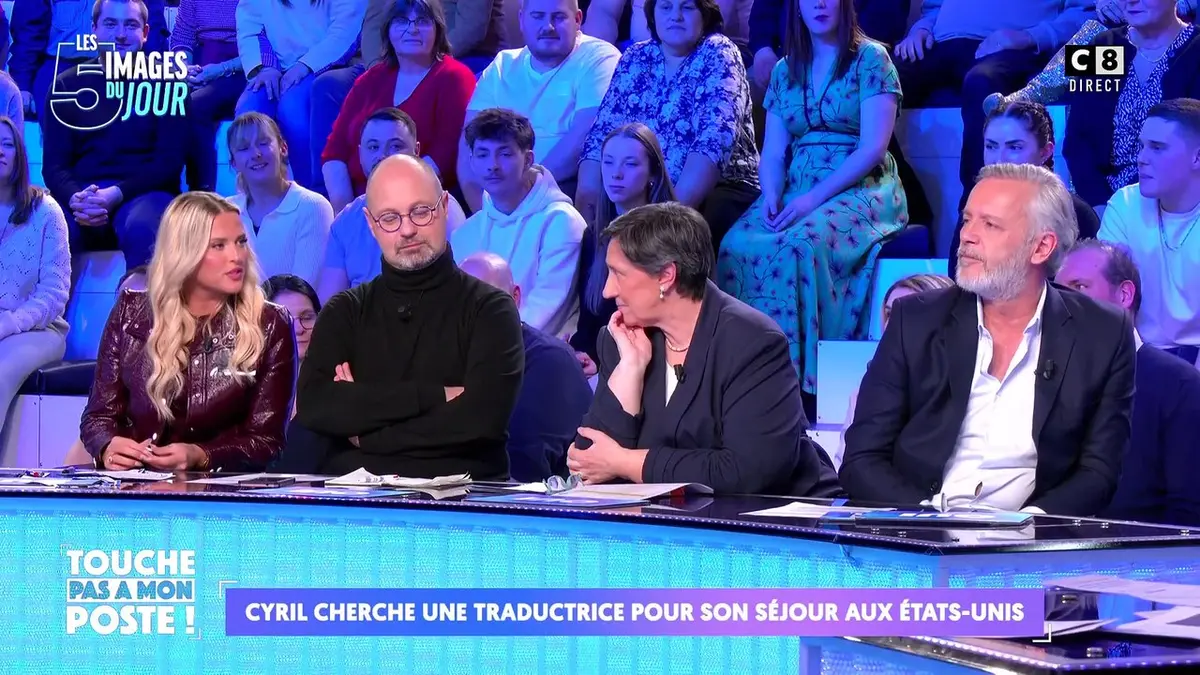 replay de Cyril Hanouna cherche une traductrice pour son séjour aux États-Unis