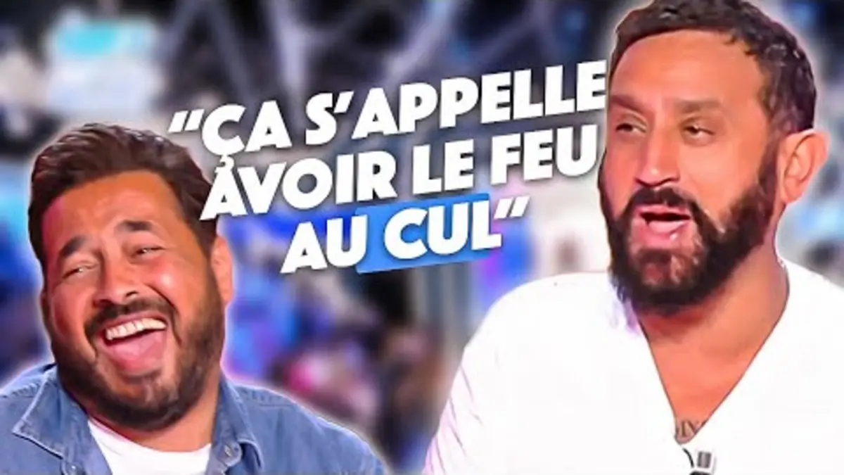 replay de Cyril Hanouna, destiné à devenir joueur PROFESSIONNEL de tennis