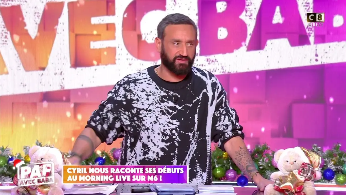 replay de Cyril Hanouna raconte ses débuts darka au Morning Live !